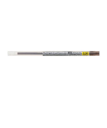 三菱鉛筆　スタイルフィット　ゲルボールペン替芯　0.38mm　UMR-109-38.22　ブラウンブラック