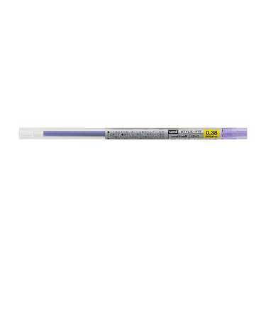 三菱鉛筆　スタイルフィット　ゲルボールペン替芯　0.38mm　UMR-109-38.12　バイオレット