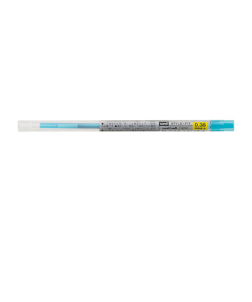 三菱鉛筆　スタイルフィット　ゲルボールペン替芯　0.38mm　UMR-109-38.8　ライトブルー