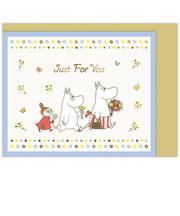 ホールマーク（Hallmark）　多目的　立体ミニカード　ムーミン　840358　フラワーアーチ