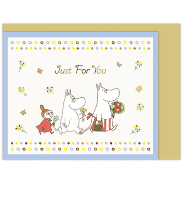 ホールマーク（Hallmark）　多目的　立体ミニカード　ムーミン　840358　フラワーアーチ