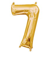 宝興産　ナンバーシンボル　ナンバー7　33089　ゴールド