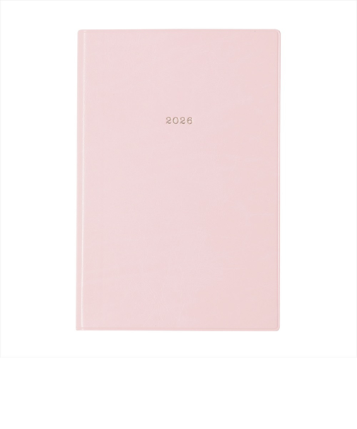 【2026年1月始まり】　マークス（MARK'S）　エディット（EDiT)　ニュアンスカラー　B6変型　デイリー1日1ページ　26WDR-ETA02-PK　パス