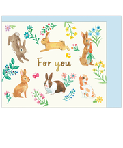 ホールマーク（Hallmark）　多目的　立体ミニカード　ホールマークアートコレクション　840389　HACフォーユーラビット　ミニカード