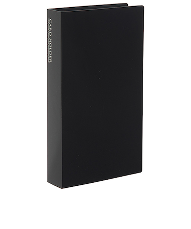 セキセイ　カードホルダー　高透明　KP－240C　ブラック