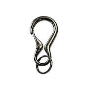 スイング　134アンティークカラビナ　L　ブラック