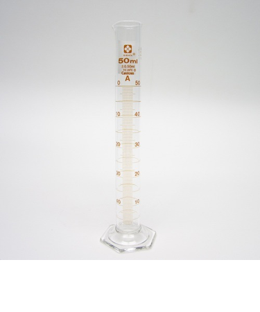 ガラスメスシリンダー　50mL