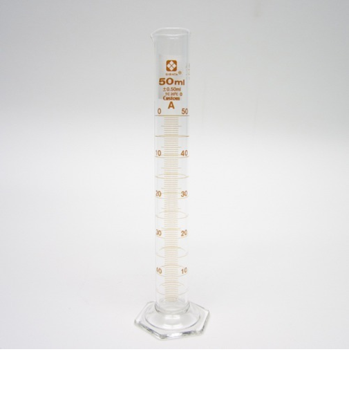 ガラスメスシリンダー　50mL