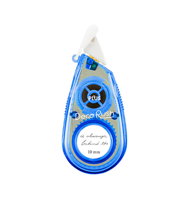 プラス（PLUS）　デコラッシュ　太幅タイプ　10mm幅　51－916　英字2