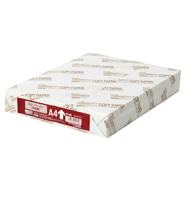 プラス（PLUS）　コピーペーパー　A4　1冊（500枚入り）