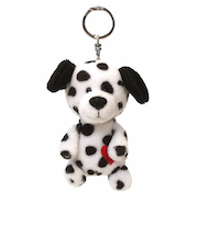 ニキ（NICI）　キーホルダー　ダルメシアン　10cm