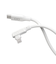 シーアイオー（CIO）　シリコーンケーブル　L字型　USB－C　to　Lightning　1m　ホワイト