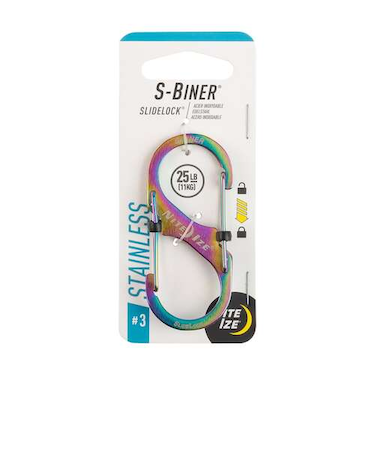 ナイトアイズ（NITE　IZE）　エスビナー　スライドロック　＃3　スペクトラム