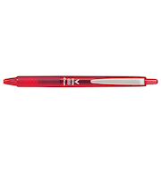 パイロット（PILOT）　水性ボールペン　Vコーンノック　LVKN-15EF-R　0.5mm　レッド