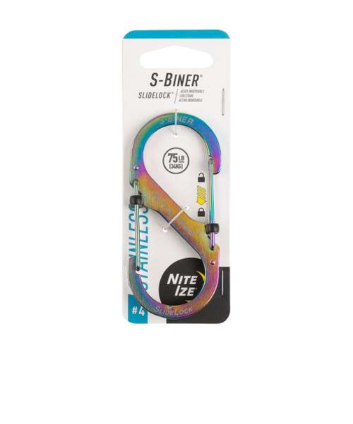 ナイトアイズ（NITE　IZE）　エスビナー　スライドロック　＃4　スペクトラム