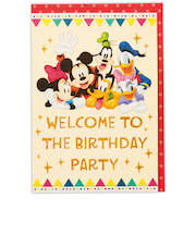 ホールマーク（Hallmark）　グリーティングカード　誕生お祝い　立体　ディズニー　815509　仲間たち／バースデーケーキ2