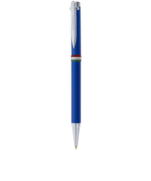 オロビアンコ（Orobianco）　ラ・スクリヴェリア　ボールペン　1953008　ブルー　クロームトリム