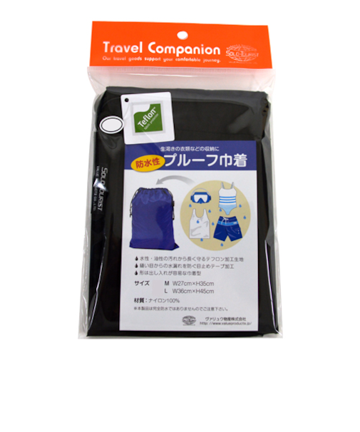 ソロ・ツーリスト　プルーフ巾着　Lサイズ　PP－L　ブラック