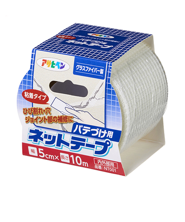 アサヒペン　パテづけ用ネットテープ