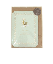 ゼットアンドケイ（Z＆K）　フラワーオーナメント色紙　グリーン