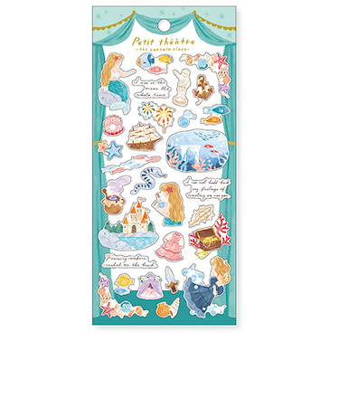 マインドウェイブ　プティテアトルステッカー　82395　人魚姫