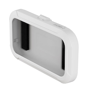 エアリア　カバー型壁面張付スマホホルダー　バスマ（BASMA）2　ホワイト