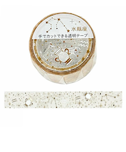 クローズ・ピン　12星座透明マスキングテープ　MT-16613　水瓶座