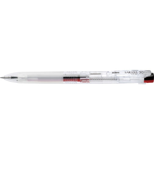 ゼブラ（ZEBRA）　サラサクリップ3C　0.5mm　J3J5－C　透明