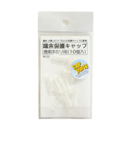 モリギン　端末保護キャップ　3mm　透明