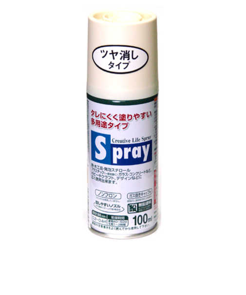 アサヒペン　スプレー　100ml　バニラ