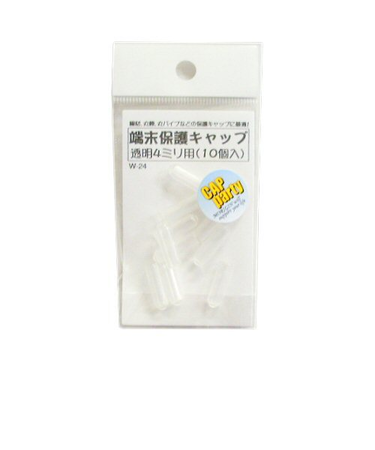 モリギン　端末保護キャップ　4mm　透明