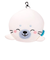 リラクシーズ（Relaxeazzz）　アイマスク付きピロー　アザラシ