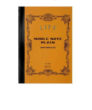 ライフ　ノーブルノート　無地　B6　N29