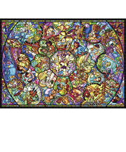 テンヨー オールスター ステンドグラス DW-1000-008 世界最小1000ピース