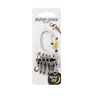 ナイトアイズ（NITE　IZE）　ビッグフットロッカー　ステンレスシルバー