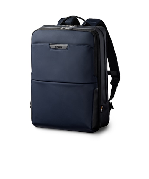 ハンズ限定　バーマス（BERMAS）　DULITE　FLEX　エキスパンダブル　2層リュック　M　ネイビー