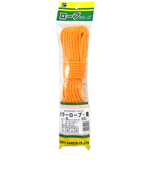 三友　ニューカラーロープ　HR－146　黄