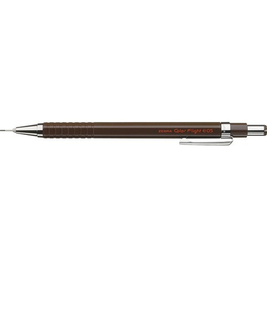 ゼブラ（ZEBRA）　カラーフライト　シャープペン　チョコレート