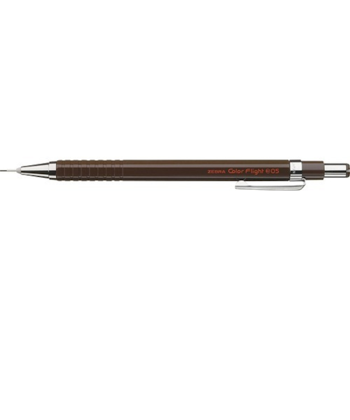 ゼブラ（ZEBRA）　カラーフライト　シャープペン　チョコレート