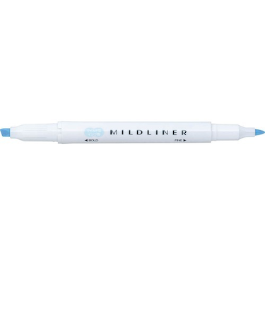 ゼブラ（ZEBRA）　マイルドライナー　WKT7‐MBL　ブルー