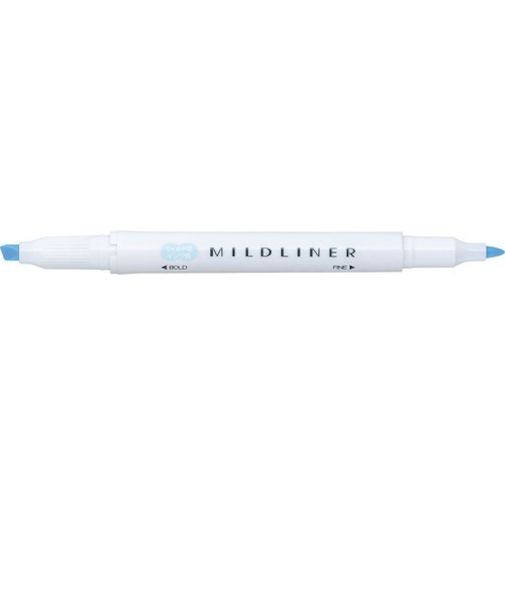 ゼブラ（ZEBRA）　マイルドライナー　WKT7‐MBL　ブルー