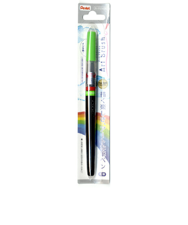 ぺんてる（Pentel）　アートブラッシュ　ライトグリーン　XGFL－111