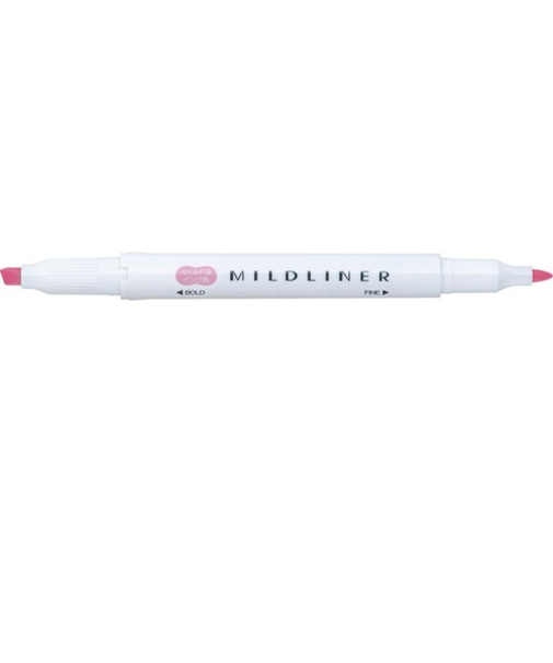 ゼブラ（ZEBRA）　マイルドライナー　WKT7‐MP　ピンク