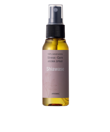 アロマスター（AROMASTAR）　アロマスプレー　ストレスケア　Shiawase　幸せ　50mL