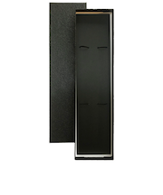 お箸用ギフト箱 黒貼紙箱 2膳用