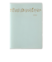 【2025年11月始まり】　ペイジェム（PAGEM　by　NOLTY）　ペイジェムマンスリー　Ａ6-i　アイダにメモ　マンスリーブロック　2716　ブルー　日曜