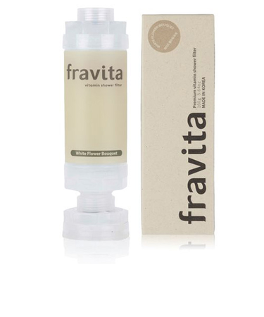 フラビータ（fravita）　ビタミンシャワーフィルター　ホワイトフラワーブーケ