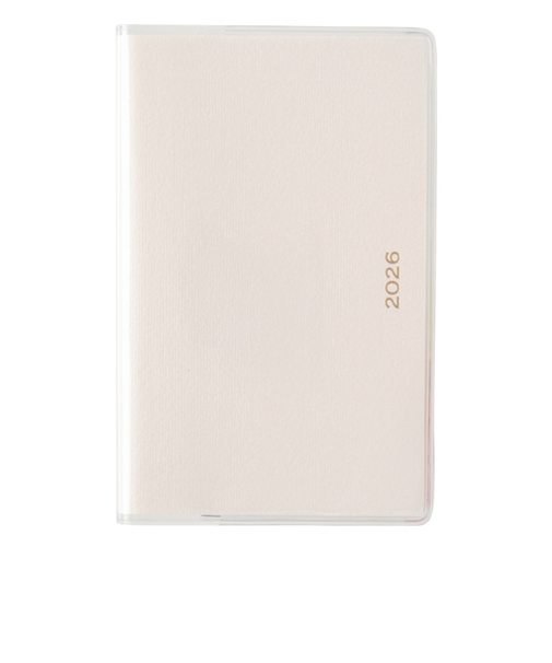 【2025年12月始まり】　ペイジェム（PAGEM　by　NOLTY）　ペイジェムウィークリーコンパクト-i　ウィークリーホリゾンタル　2207　ホワイト　日曜