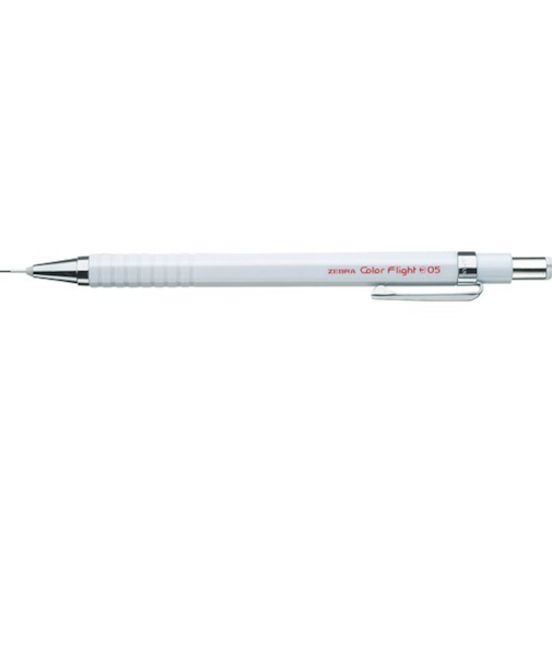 ゼブラ（ZEBRA）　カラーフライト　シャープペン　ホワイト