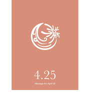 草紙堂　花結びメッセージカード　4月25日